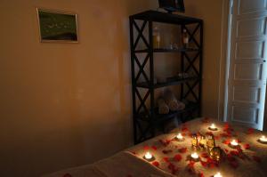 Postel nebo postele na pokoji v ubytování Riad Shanima SPA Marrakech