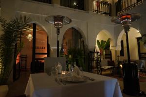 Restaurace v ubytování Riad Shanima SPA Marrakech