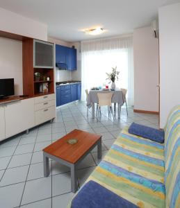 Kuchyň nebo kuchyňský kout v ubytování Residence Torre di Noe