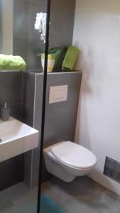 Koupelna v ubytování LUXURY APARTMENT KALA 2