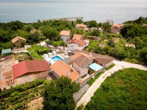 Letecký snímek ubytování Hotel Poseidon