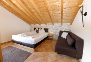 Posteľ alebo postele v izbe v ubytovaní Seeapart Pöder