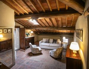 Posezení v ubytování Palazzo Leopoldo Dimora Storica & Spa