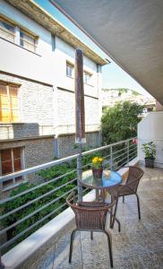 A balcony or terrace at Arianna Studios 7