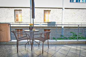 A balcony or terrace at Arianna Studios 7