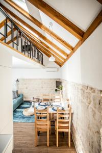 Dining area in a vendégházakat