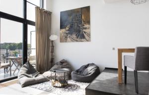 Część wypoczynkowa w obiekcie Apartamenty Port Ustka