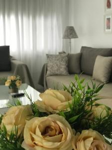 A seating area at Villa Kiza Apartments