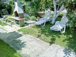 Zahrada ubytování Guesthouse Pavličić