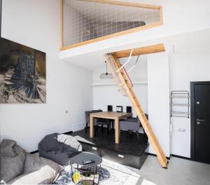 Kuchnia lub aneks kuchenny w obiekcie Apartamenty Port Ustka