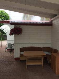 Balkón nebo terasa v ubytování Jurmala Guest House Markiza