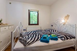 Posteľ alebo postele v izbe v ubytovaní Lee house, WI-FI,FREE PARKING, HOT TUBE