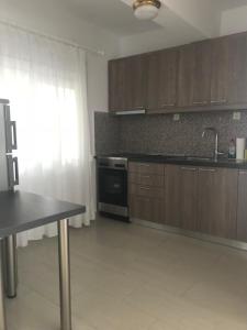 A kitchen or kitchenette at Villa Kiza Apartments