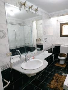 Bathroom sa Al Marwa Apartment in Dokki - Families Only