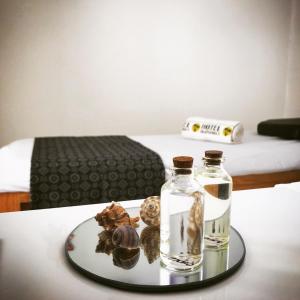 Hotel Anapoima客房内的一张或多张床位