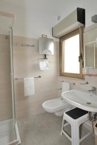 Kúpeľňa v ubytovaní Hotel Lidia