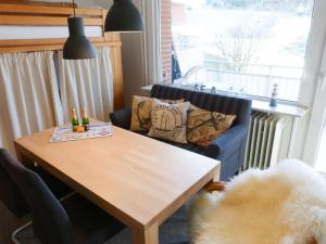 Posezení v ubytování Ferienwohnung Hörmann