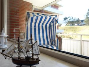 Balkón nebo terasa v ubytování Ferienwohnung Hörmann