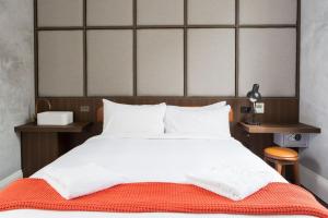 Postel nebo postele na pokoji v ubytování Terminus Hotel Pyrmont