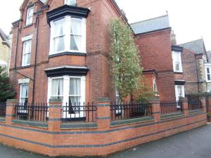 The building where the guesthouse is located 