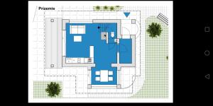 The floor plan of Chalúpka Jánošikove diery