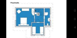 The floor plan of Chalúpka Jánošikove diery