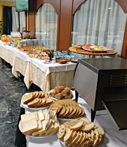 Opciones de desayuno disponibles en Cruceiro do Monte