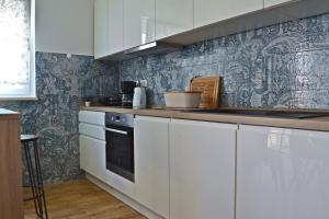 Kuchyň nebo kuchyňský kout v ubytování Apartment Anna Split With Parking