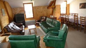 Posezení v ubytování Gîte du Pilan