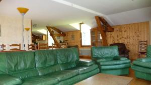 Posezení v ubytování Gîte du Pilan