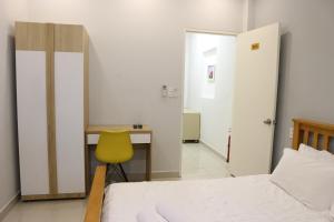 Postel nebo postele na pokoji v ubytování Long Hostel