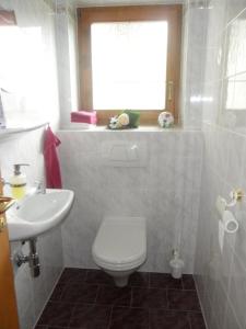 Kúpeľňa v ubytovaní Ferienwohnung Möderndorfer, Fulpmes