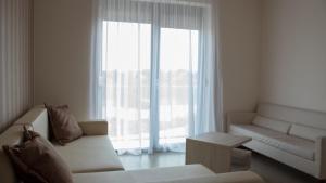 Posezení v ubytování Gokart Hotel
