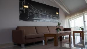 Posezení v ubytování Gokart Hotel