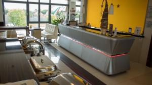 Posezení v ubytování Gokart Hotel