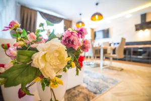 Kuchyňa alebo kuchynka v ubytovaní Apartament Bon Appetit - Krupówki-Zakopane