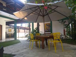 Patio nebo venkovní prostory v ubytování Pousada do Tesouro