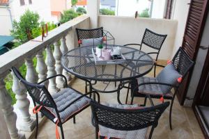 Balkón nebo terasa v ubytování Apartments Petrina