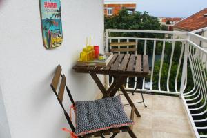 Balkón nebo terasa v ubytování Apartments Petrina
