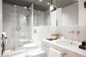 Koupelna v ubytování Senato Hotel Milano