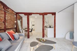 Kuchyň nebo kuchyňský kout v ubytování LEEWAYS LOFT in PELAYO