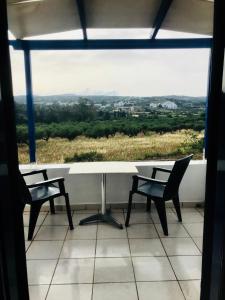 Balkón nebo terasa v ubytování Contaratos Holiday Lettings
