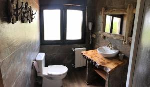 A bathroom at Las Cavernas Del Bisonte