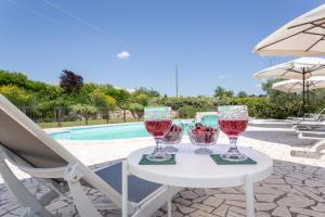 Bazén v ubytovaní Agriturismo Dei Casali alebo v jeho blízkosti
