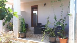 Vonkajšia záhrada v ubytovaní Apartments and Rooms Lorena 236
