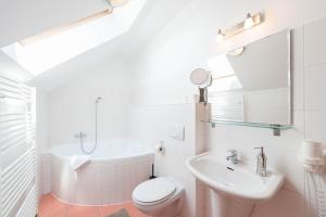 Kúpeľňa v ubytovaní Hotel Garni Pod Skalkou