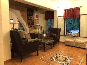 Posezení v ubytování Beit Shalom Historical boutique Hotel
