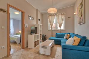 אזור ישיבה ב-Family Holiday House Harriet