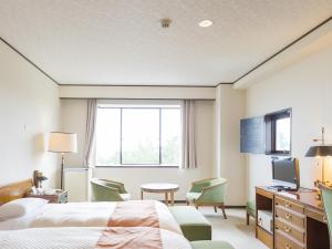 Oarai Park Hotel TV 또는 엔터테인먼트 센터