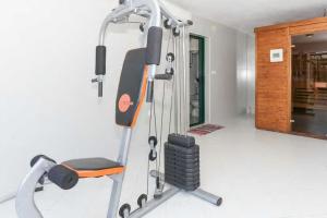 Fitness centrum a/nebo fitness zařízení v ubytování Villa Hacienda Grof